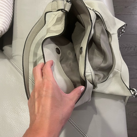 Vince Camuto Gray Hobo Bag with Silver Hardware - Picture 7 of 7